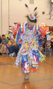 Thunder Jack Smoke does the Grass Dance, traditionally used to prepare the pow-wow ground. TONY PEARSON Special to This Week