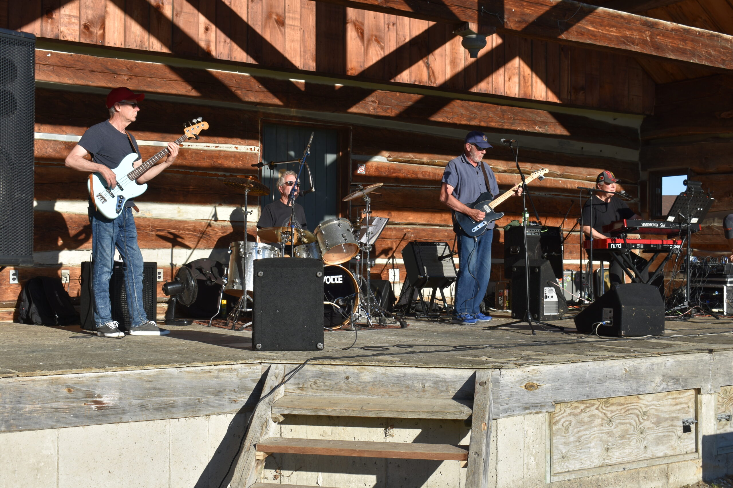 There is once again music in the park Bancroft this Week